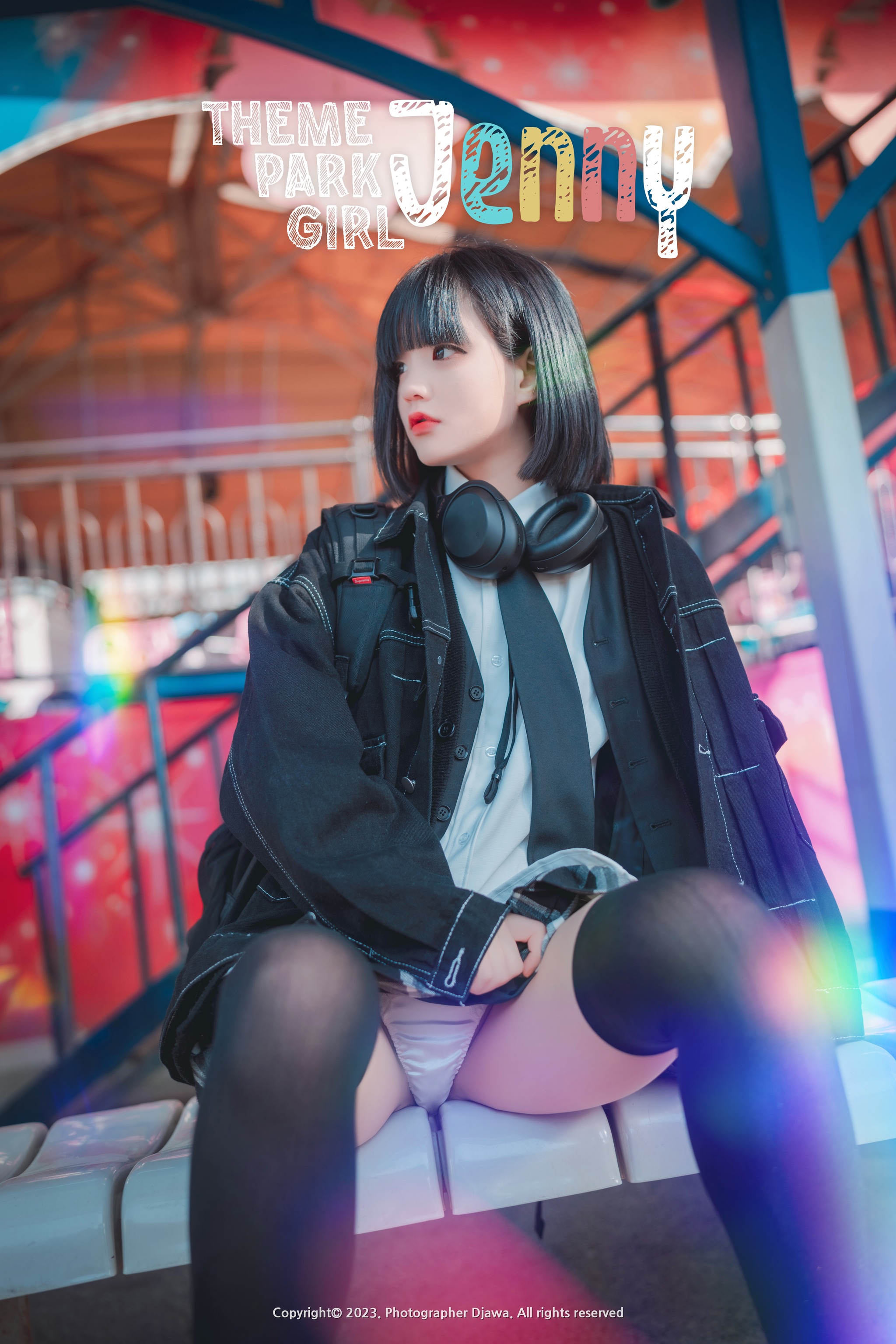 图片[1]-Jenny – NO.058 (정제니) DJAWA Photo – Theme Park Girl [162P]-XikXak